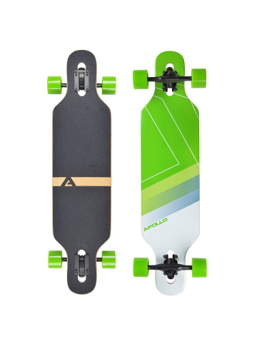 Apollo Twin Tip DT Longboard " Bikini " in grün/weiß