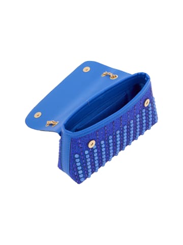 faina Women Flap Bag in Purple Blue