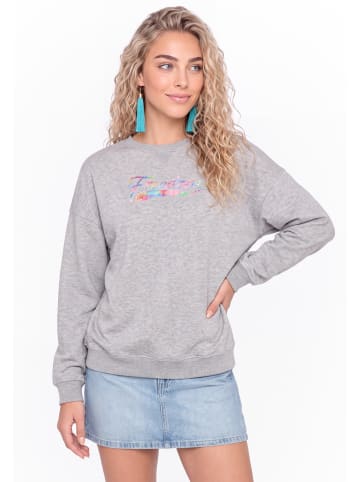 IZIA Women Sweatshirt in Grey
