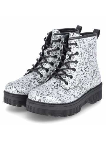 Skechers Stiefel in silber/platin