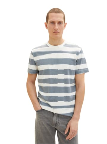 Tom Tailor T-Shirt ALLOVER PRINTED in Mehrfarbig