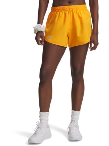 Under Armour Sportshorts "Fly By 3'' Shorts" in Orange