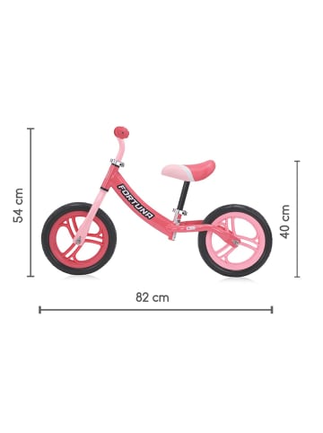 Lorelli Laufrad Fortuna 12" EVA-Reifen in rosa