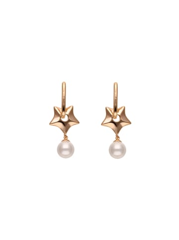 NAEMI Women Earrings in Rose Gold White