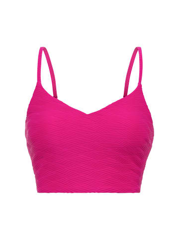 Sunseeker Crop-Bikini-Top in pink