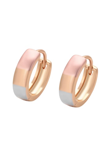 faina Women Huggie Earrings in Rose Gold