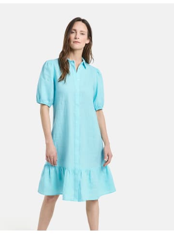 Gerry Weber Kleid Gewebe in Aqua Splash