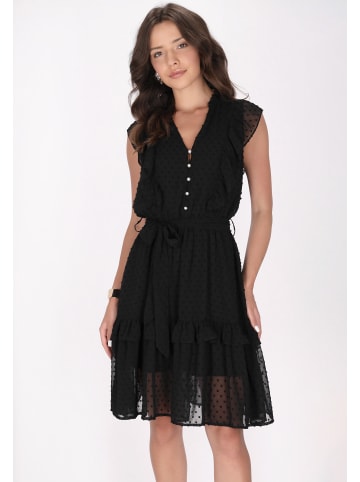 faina Damen Kleid in Schwarz