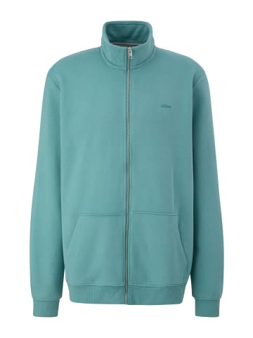 s.Oliver Sweatshirt Jacke in 6557_helles petrol