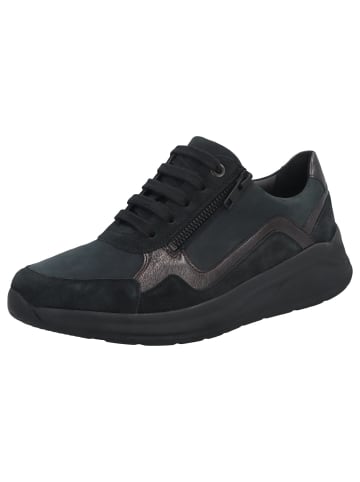Solidus Damen- Schnürschuhe Kitty Weite H+K in Schwarz