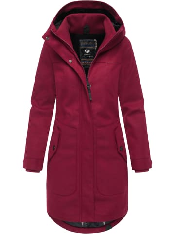 ragwear Wintermantel Jannisa Coat in Wine25