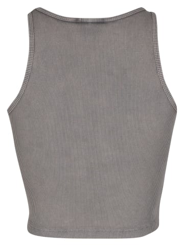 Urban Classics Cropped Tee in steelgrey