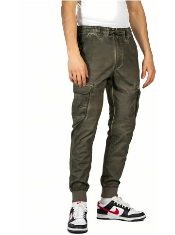 Reell Cargohose "Reflex Rib Cargo" in Grün