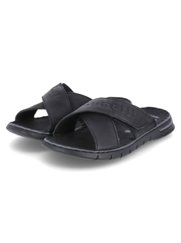 Pantoletten in schwarz