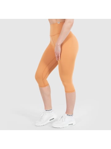 SMILODOX Capri Leggings Caprice in Braun