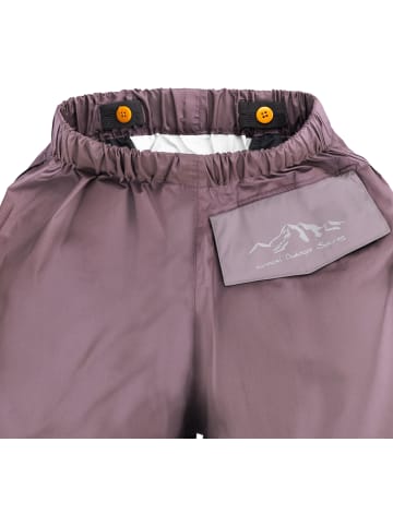 Normani Outdoor Sports Kinder Regenhose Thurlow in Lila/Rosa