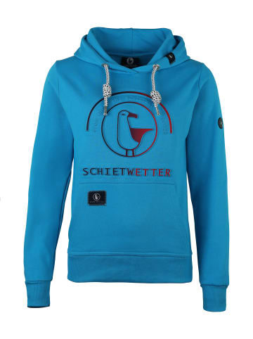 SCHIETWETTER Hoodie Tamara in azuro