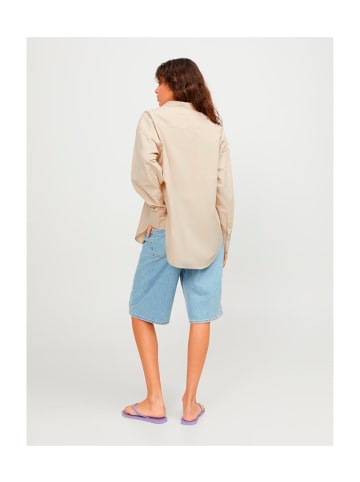 Jack & Jones Jamie LS RLX Leinenmischhemd in Beige