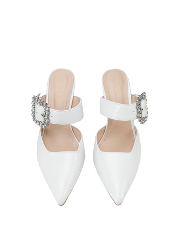 Wittchen Damenschuhe Pumps Aus Leder Mit Stilettoabsatz in White