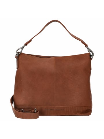 The Chesterfield Brand Amelia - Schultertasche Leder 32 cm (black) in cognac