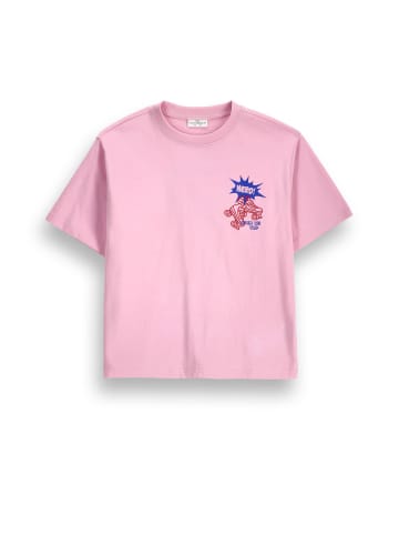 Coccodrillo T-shirt mit kurzen Ärmeln in rosa