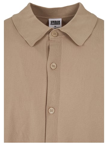 Urban Classics Short Sleeve Shirt in unionbeige