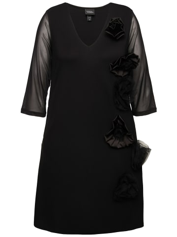 Ulla Popken Midikleid in schwarz