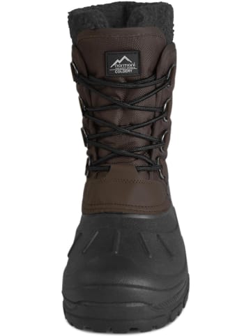 Normani Outdoor Sports Herren Kälteschutzstiefel Coldery in Braun/Schwarz