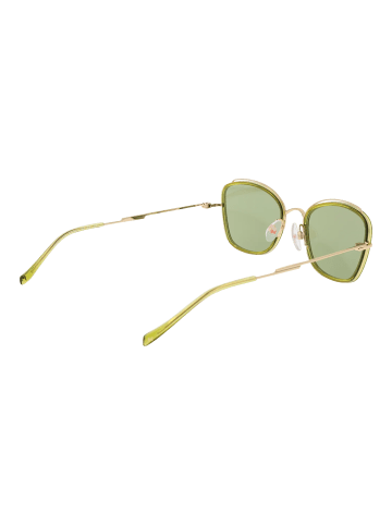 Ana Hickmann Damen Sonnenbrillen Katzenauge Olive
