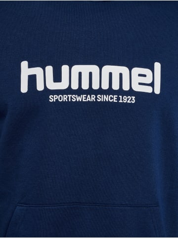 Hummel Hummel Verstellbare Taille Kapuzenpullover Hmllegacy Lebensstil Herren in DRESS BLUES