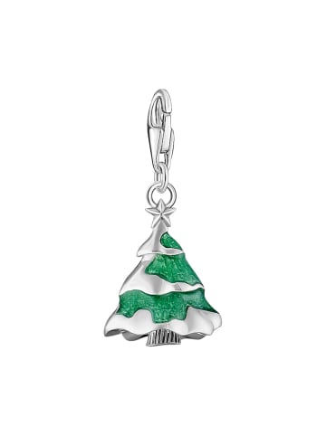 Thomas Sabo Weihnachtsbaum Charm in silber, bunt