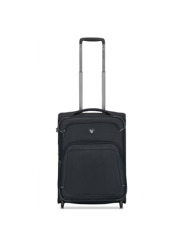 Roncato Gateway 2 Rollen Kabinentrolley S 55 cm mit Dehnfalte in black