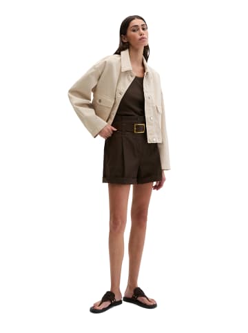 Marc O'Polo Jacke relaxed in Grey Silk