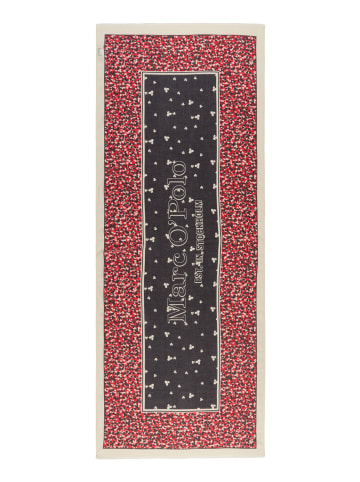 Marc O'Polo Schal mit Allover-Print in multi/ bright red