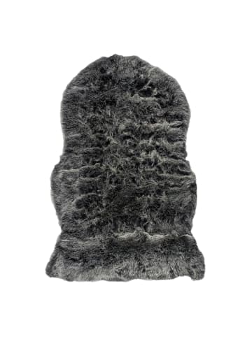 Pergamon Luxus Super Soft Fellteppich Aspen Meliert Shape in Antraciet