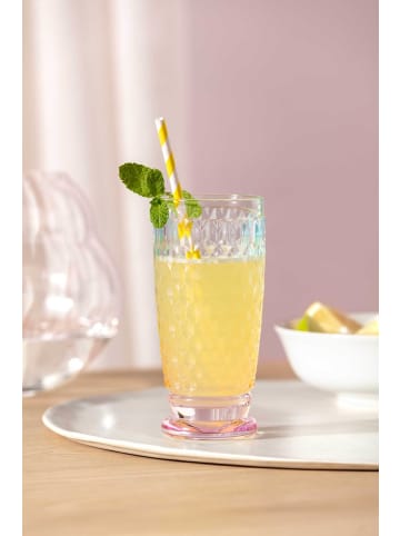 Villeroy & Boch 8er Set Longdrink- und Wasserglas-Set Boston Pearl in bunt
