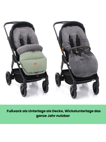 fillikid Winterfußsack Kinley Exklusiv in Salbei
