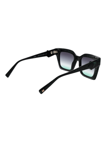 Ana Hickmann Damen Sonnenbrillen Quadrat Schwarz
