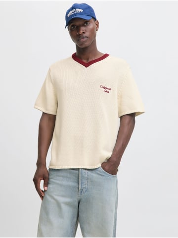 Jack & Jones Strickpullover in Sea Salt