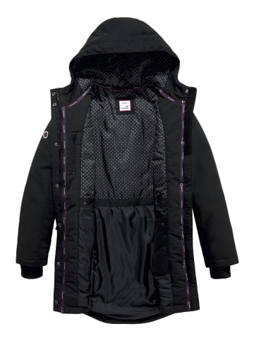 Kangaroos Langjacke in schwarz