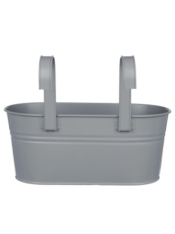Butlers Hängetopf ZINC in Grau