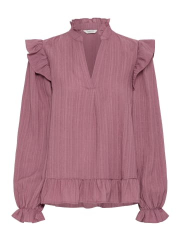 b. young Kurzarm-Bluse BYJULIANA Regular fit in Dusky Orchid