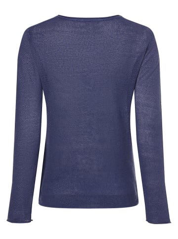 Franco Callegari Leinenpullover in blau