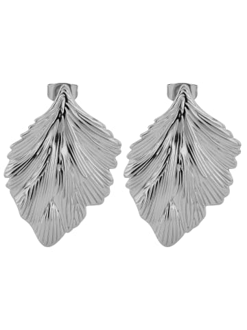 Adeliás Damen Ohrringe – Ohrstecker aus Edelstahl in silber