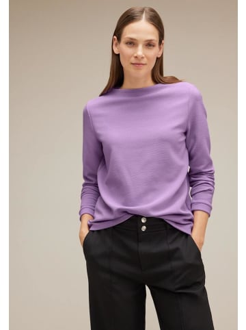 Street One Sweatshirt in soft pure lilac