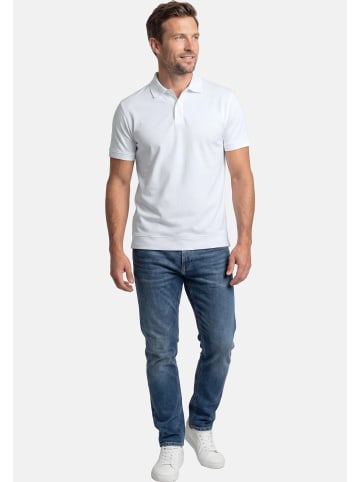 Ragman Poloshirt Basic in Hellgrau / hellgrün