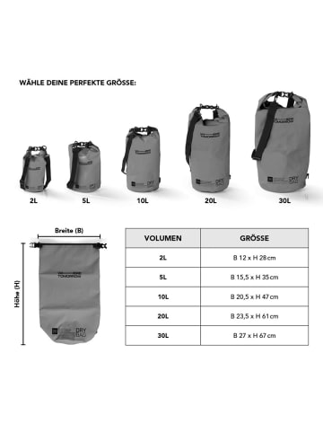 Where Tomorrow Wasserdichte Tasche PVC dry bag - Style 01 - 20L - gelb