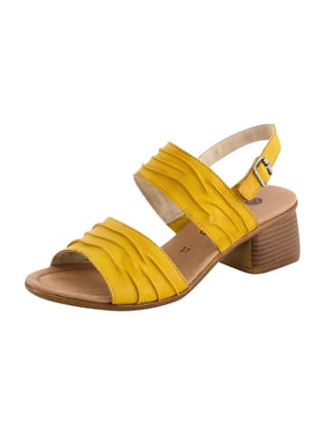 remonte Komfort Sandalen in Gelb