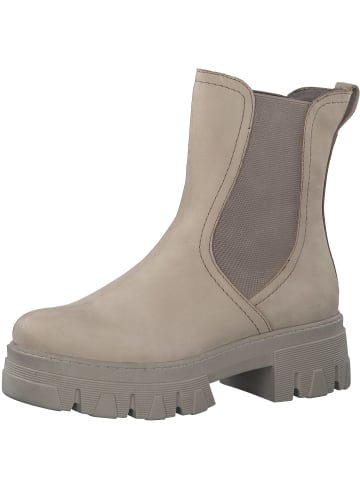 Marco Tozzi Chelsea Boots in Beige