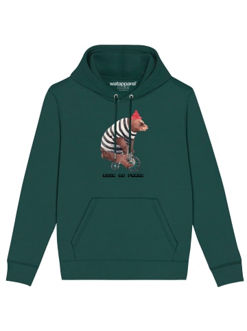 wat? Apparel Sweatshirt Tour de Franz in Glazed Green